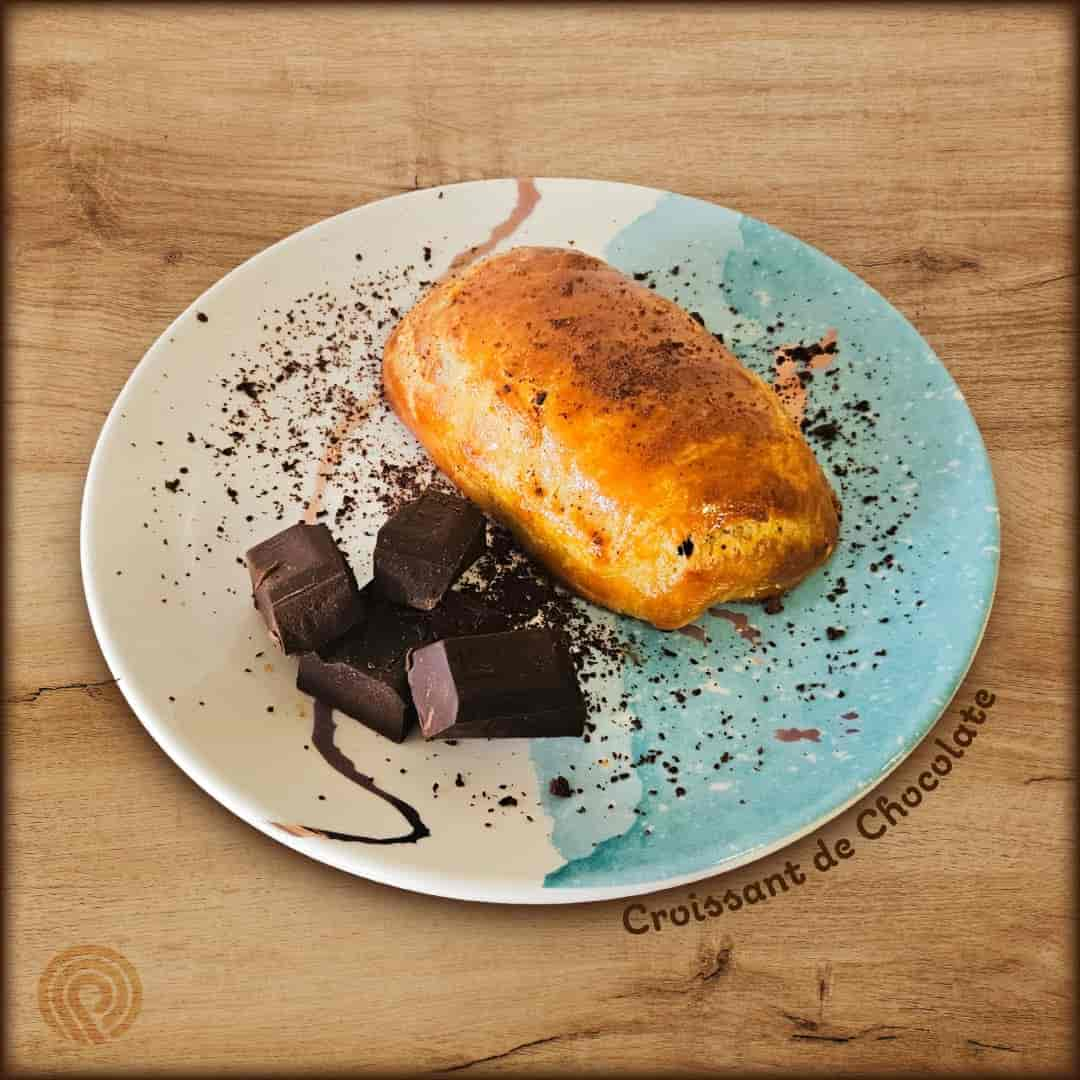 Croissant de chocolate